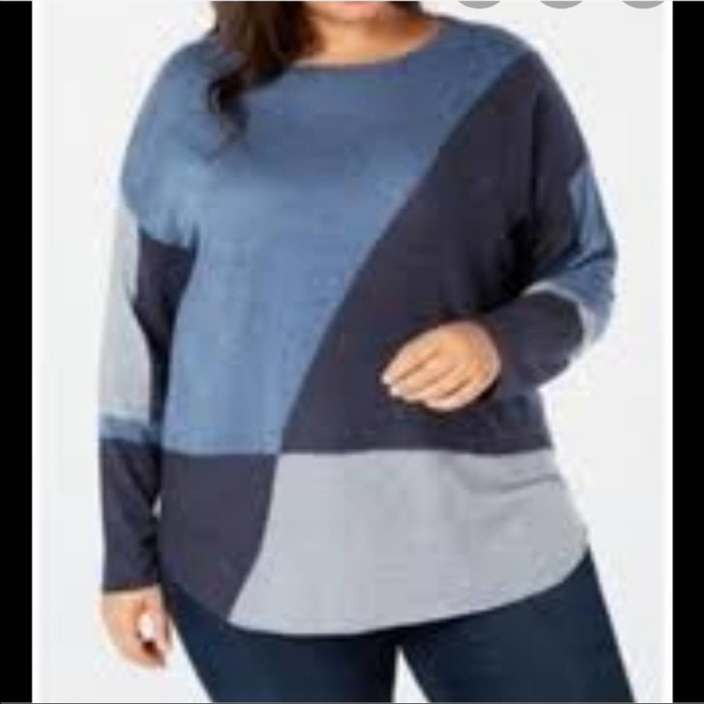 Colorblock top - Picture 1 of 6